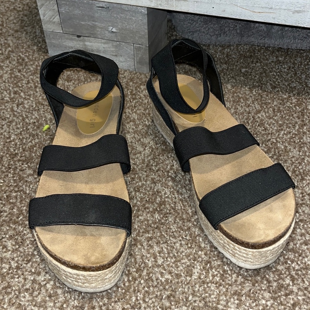 Madden Girl platform sandals